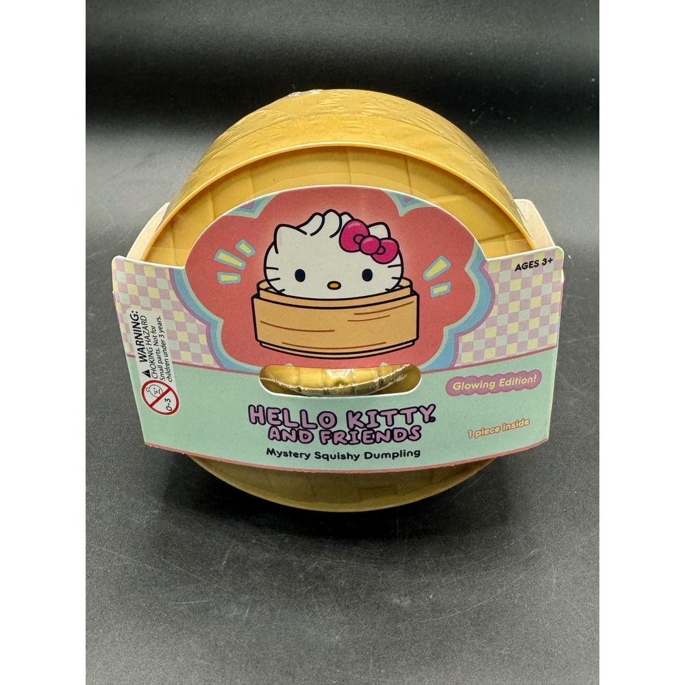 Hello Kitty and Friends Mystery Squishy Dumpling Glowing Edition Sanrio New